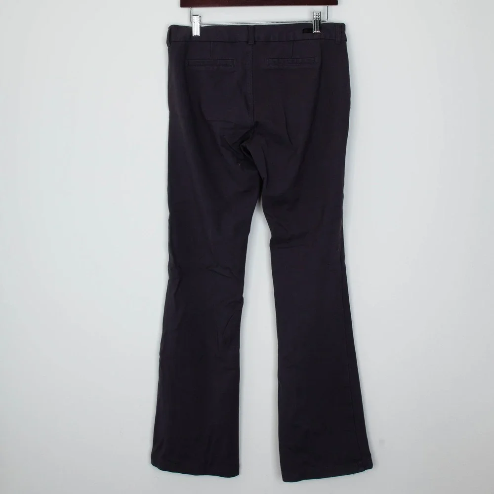 KUT from the Kloth Trouser Bootcut Pants Women's Size 8 Dark Gray Stretch Career
